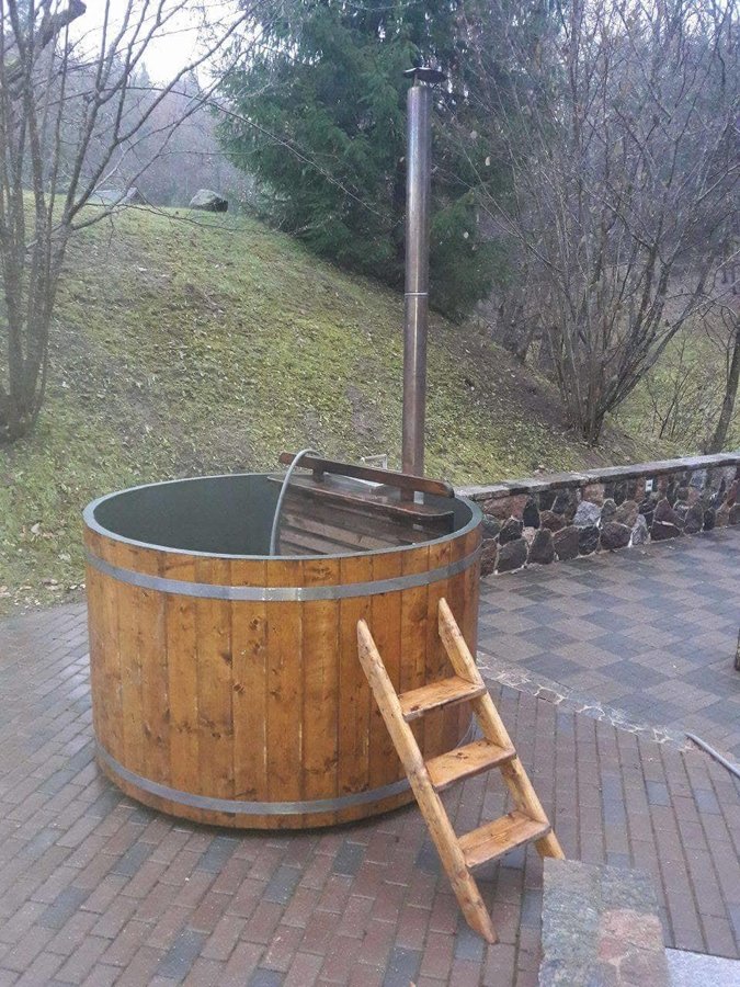 Kubls ar iekšējo krāsni 180cm